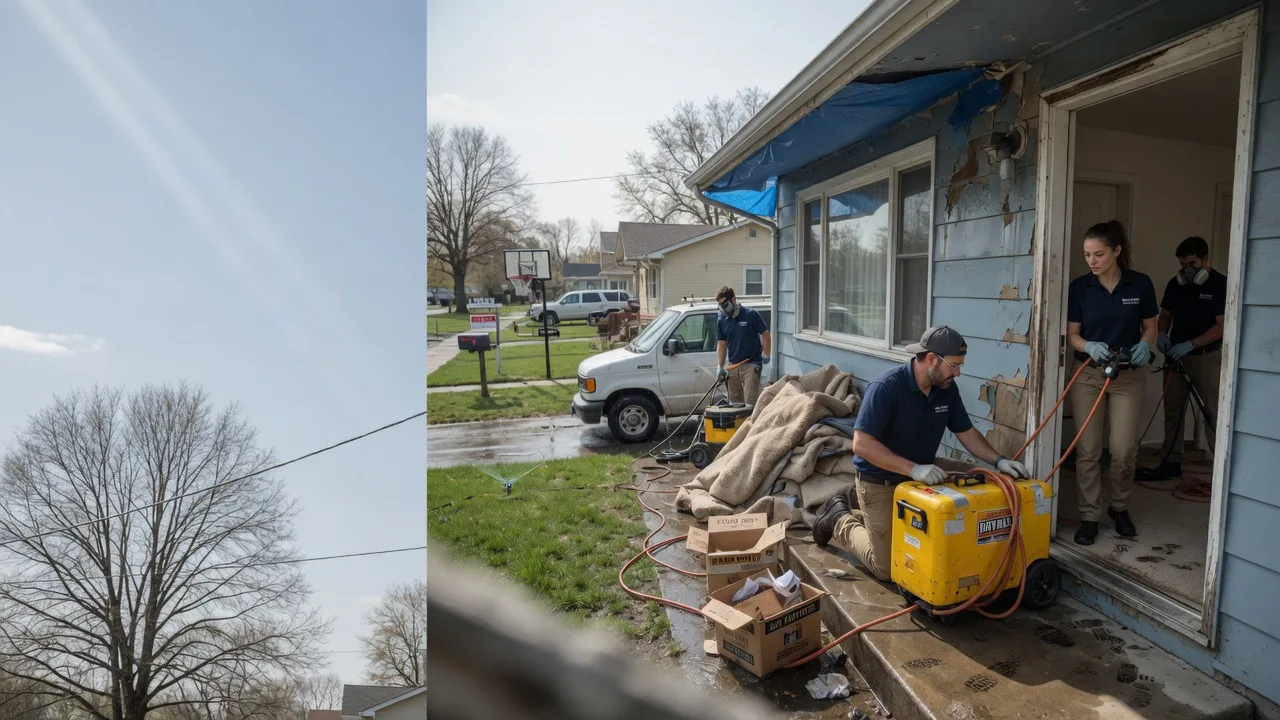 Basement Flood Cleanup in Washington near me